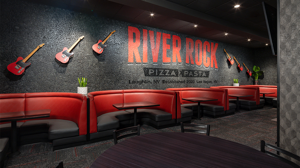 River Rock Pizza & Pasta interior