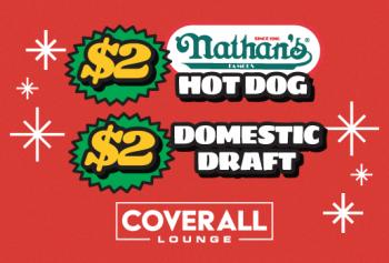 COVERALL LOUNGE HOT DOG SPECIAL